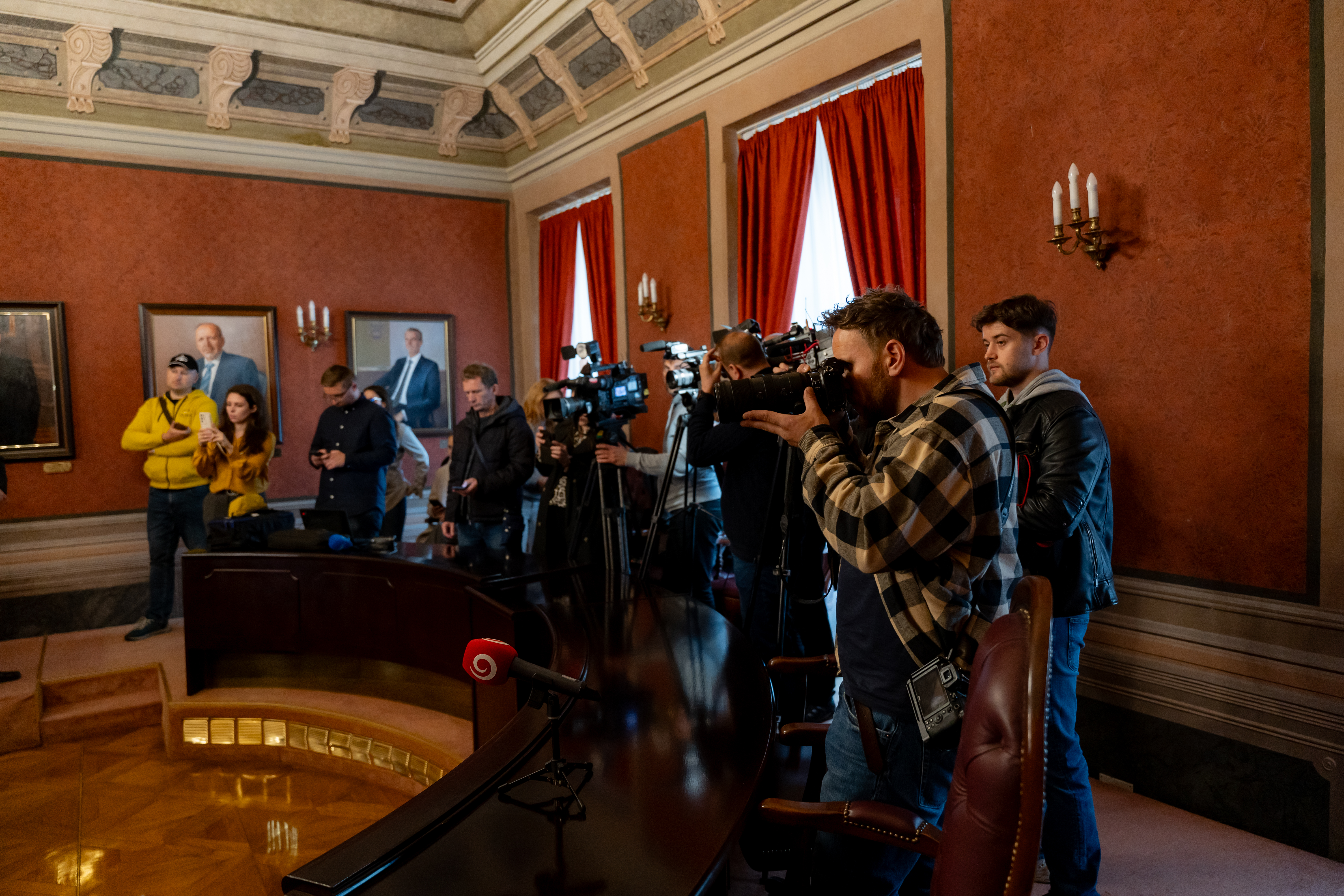 Pracovne stretnutie s predsedom Narodnej rady Slovenskej republiky-12